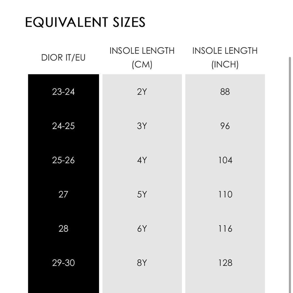 DIOR KIDS B23 HIGH TOP SNEAKER 25 - Picture 12 of 12